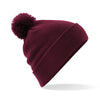 Ribbed Pom Pom Beanies (Embroidered)