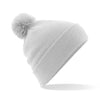 Ribbed Pom Pom Beanies (Embroidered)