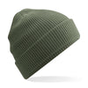 Organic Waffle Knit beanie (Embroidered)