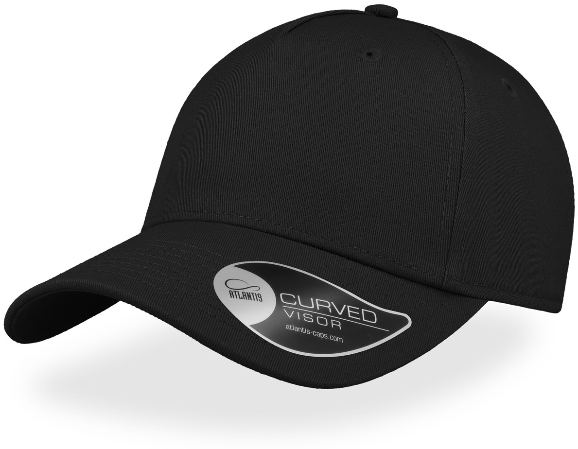 Curved Visor 5 Panel Structured Cap (Embroidered)