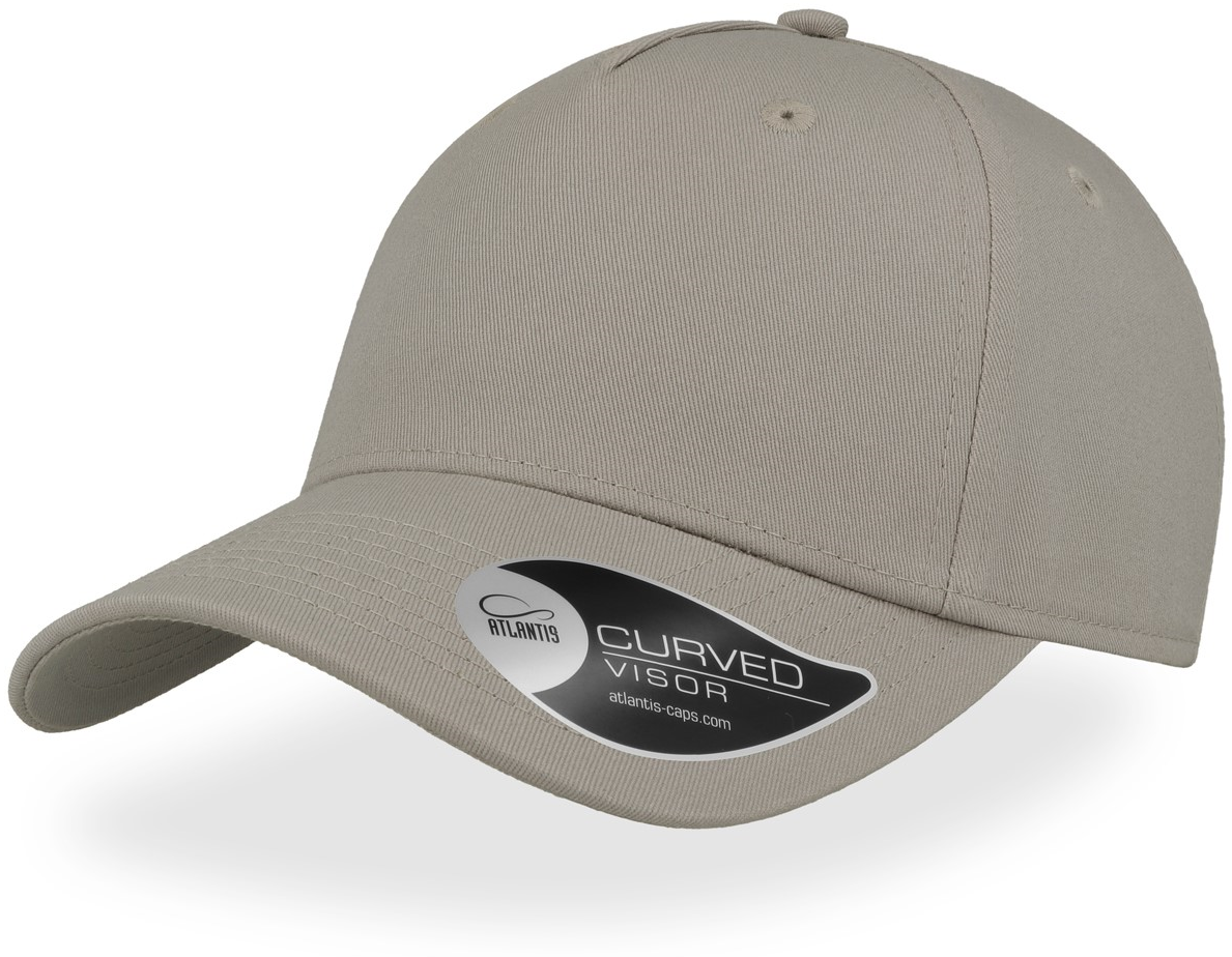 Curved Visor 5 Panel Structured Cap (Embroidered)