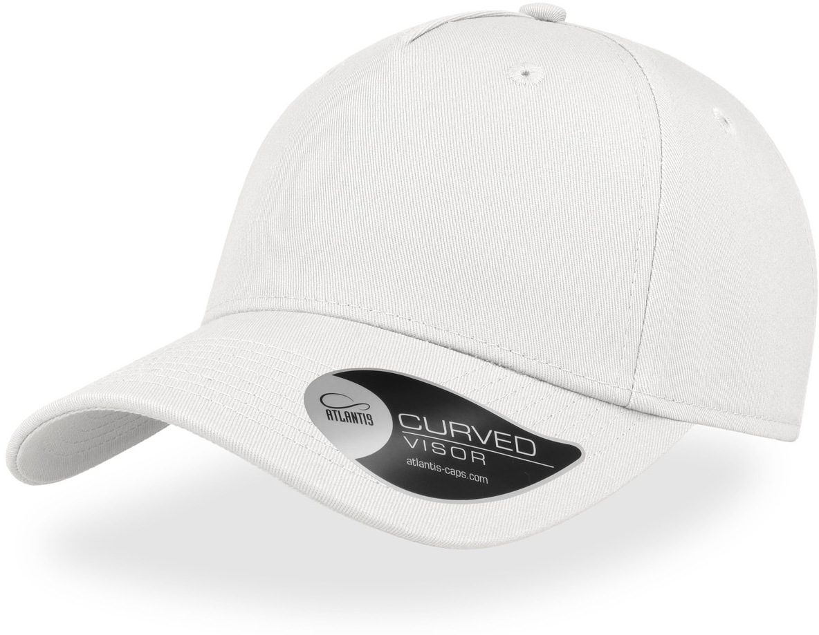 Curved Visor 5 Panel Structured Cap (Embroidered)