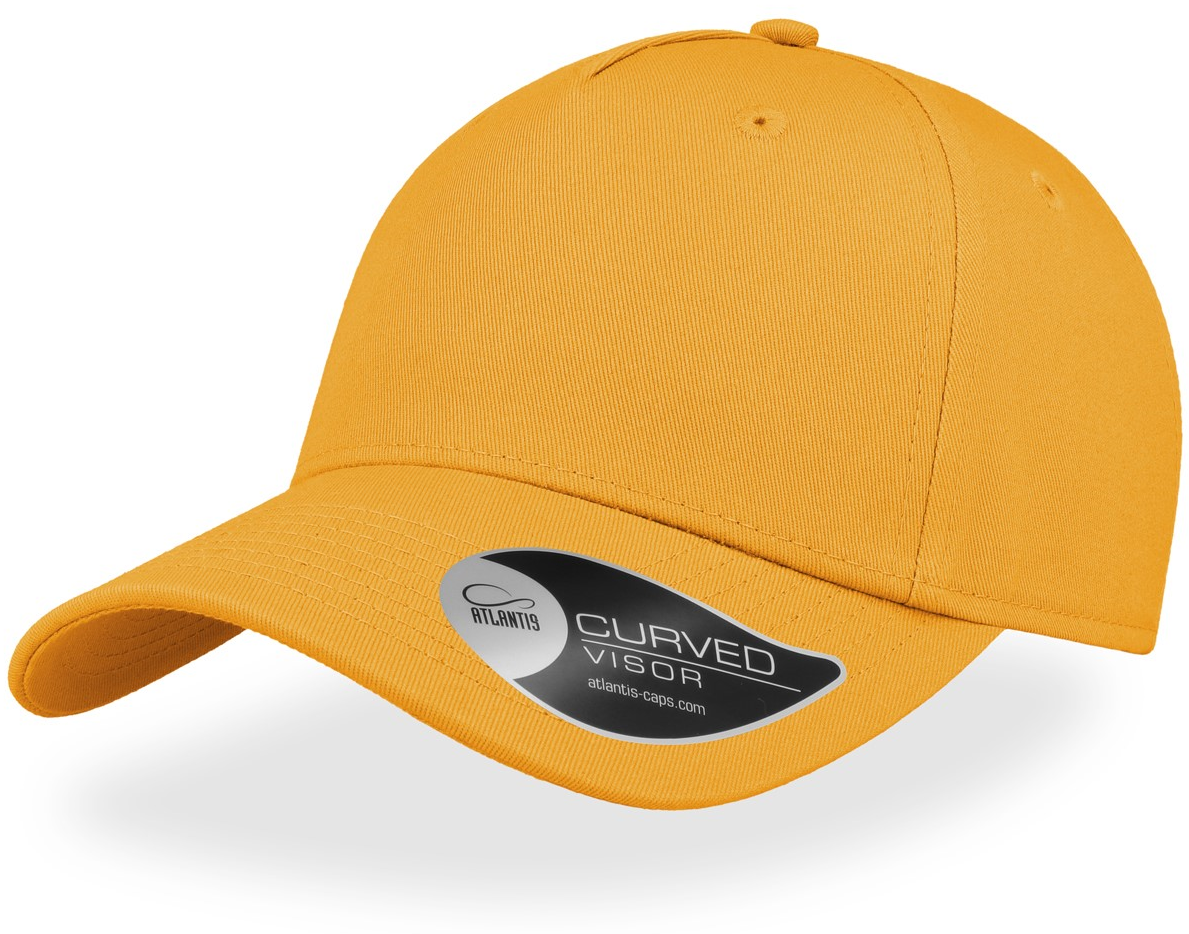 Curved Visor 5 Panel Structured Cap (Embroidered)