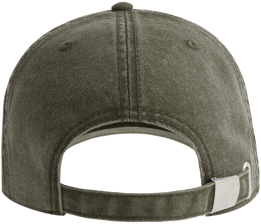 Pigment Dyed 6 Panel Cap (Embroidered)