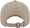 Solid Canvas Unstructured 6 Panel Cap (Embroidered)