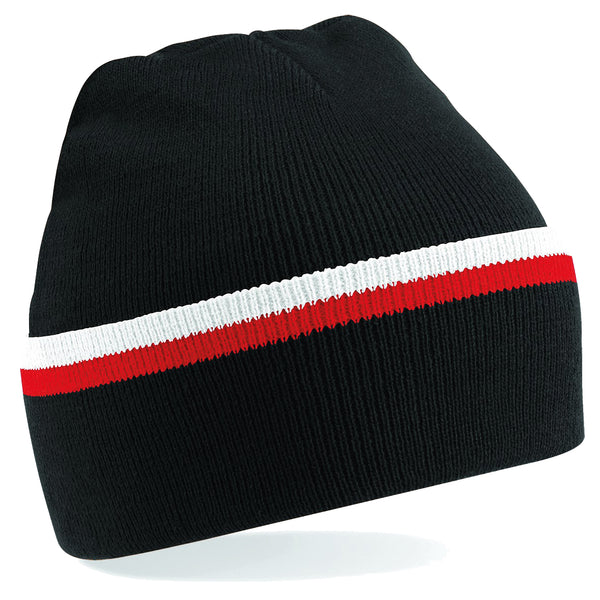 Stripe Teamwear Beanie (Embroidered)