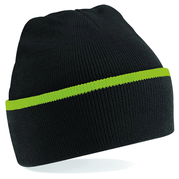Stripe Teamwear Beanie (Embroidered)