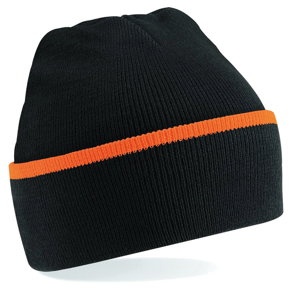Stripe Teamwear Beanie (Embroidered)