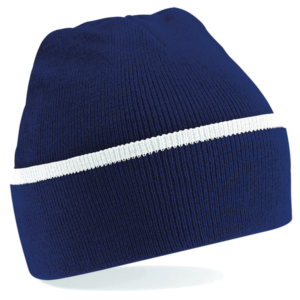 Stripe Teamwear Beanie (Embroidered)