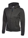 Ladies Classic Full Zip Hooded Sweatshirt UC505