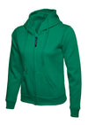Ladies Classic Full Zip Hooded Sweatshirt UC505