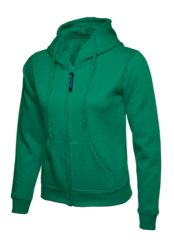 Ladies Classic Full Zip Hooded Sweatshirt UC505