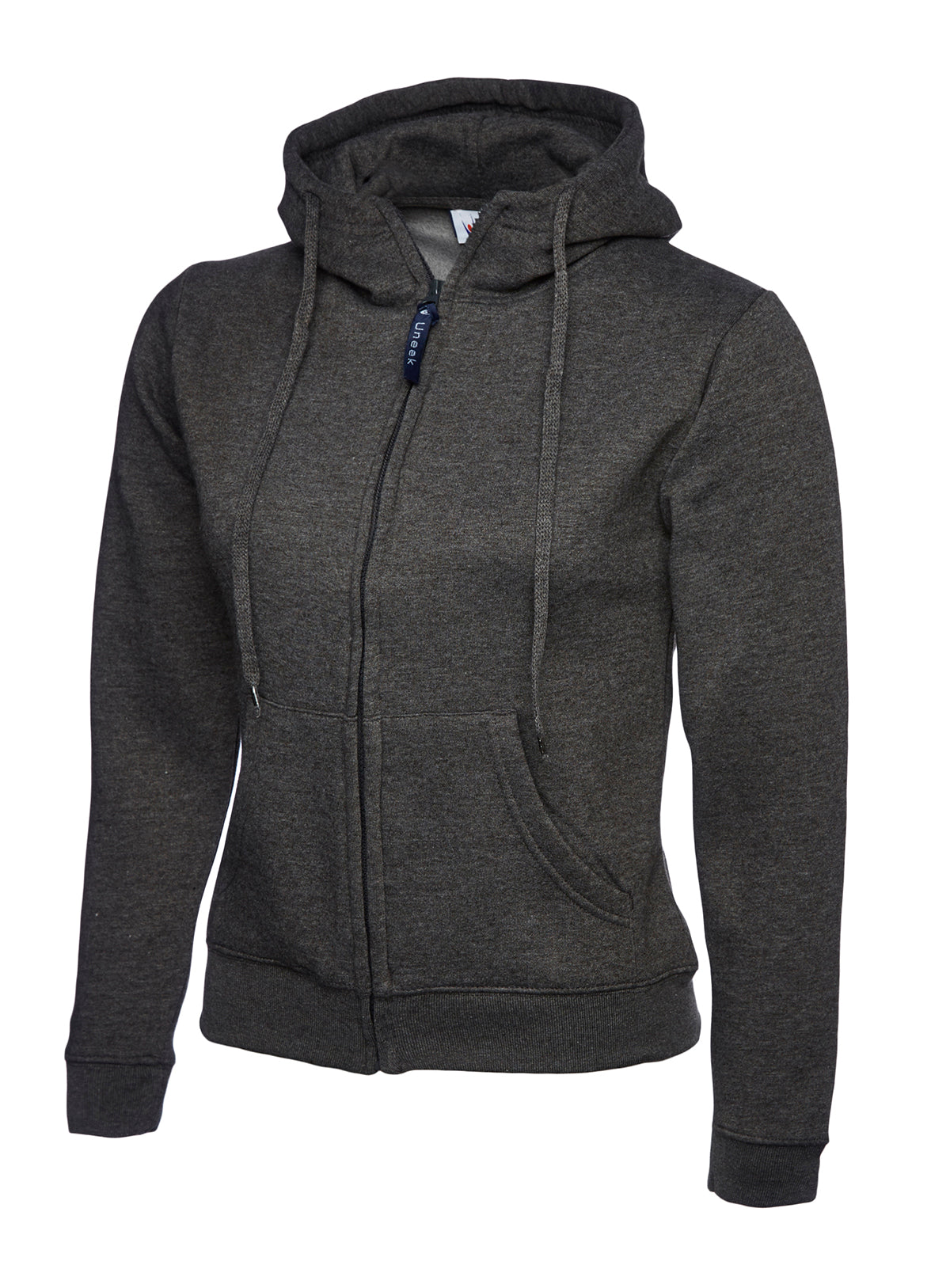 Ladies Classic Full Zip Hooded Sweatshirt UC505