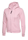 Ladies Classic Full Zip Hooded Sweatshirt UC505