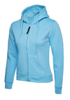 Ladies Classic Full Zip Hooded Sweatshirt UC505