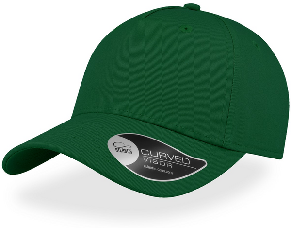 Curved Visor 5 Panel Structured Cap (Embroidered)