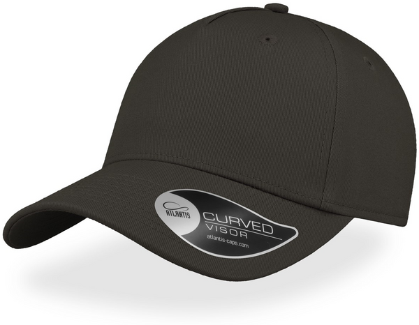 Curved Visor 5 Panel Structured Cap (Embroidered)