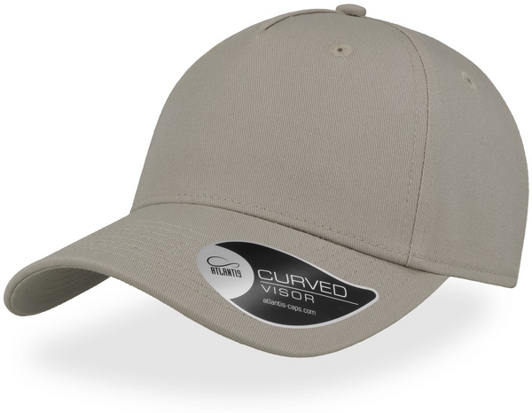 Curved Visor 5 Panel Structured Cap (Embroidered)