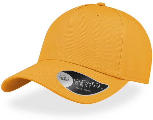 Curved Visor 5 Panel Structured Cap (Embroidered)