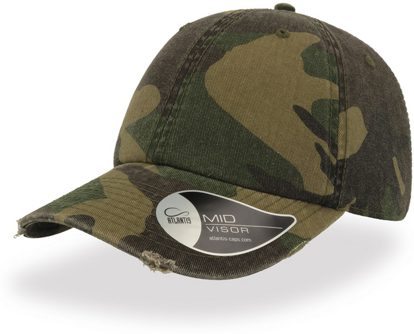 Dad Hat Destroyed 6 Panel Cap (Embroidered)