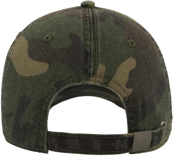 Dad Hat Destroyed 6 Panel Cap (Embroidered)