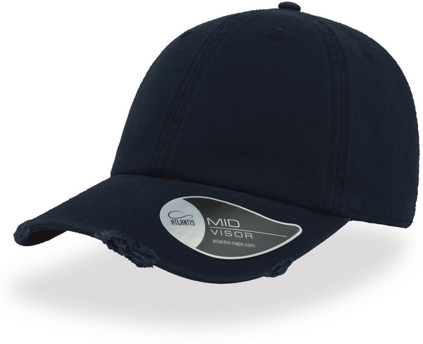 Dad Hat Destroyed 6 Panel Cap (Embroidered)