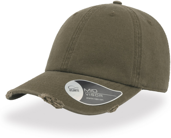 Dad Hat Destroyed 6 Panel Cap (Embroidered)