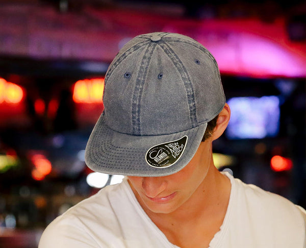 Pigment Dyed 6 Panel Cap (Embroidered)