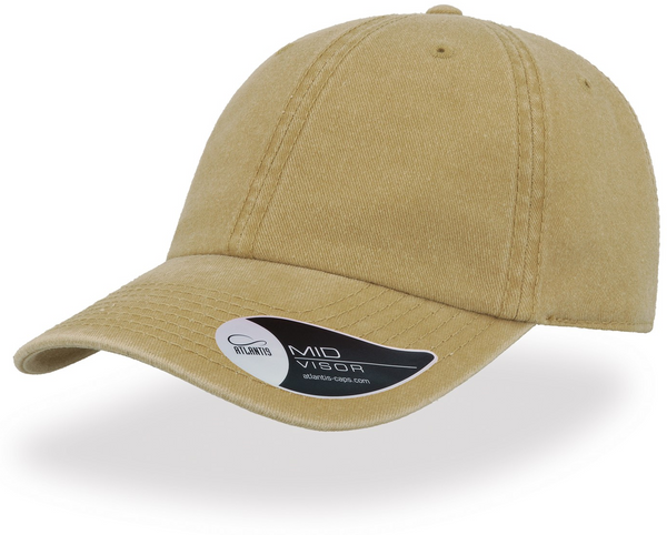 Pigment Dyed 6 Panel Cap (Embroidered)