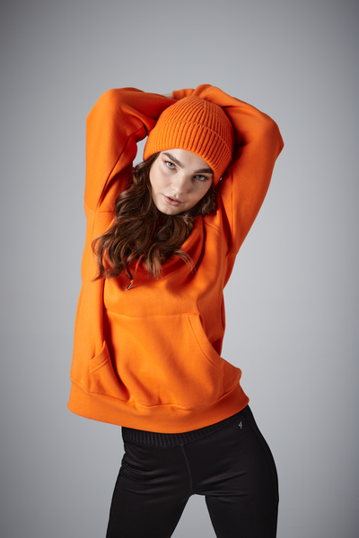 10x Rubber Patch Engineered knit ribbed beanie