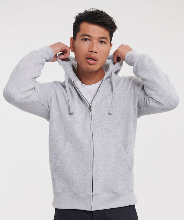 J266M Authentic Zipped Hooded Sweat