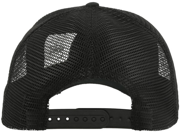 Rapper Destroyed 5 Panel Weathered Trucker (Embroidered)
