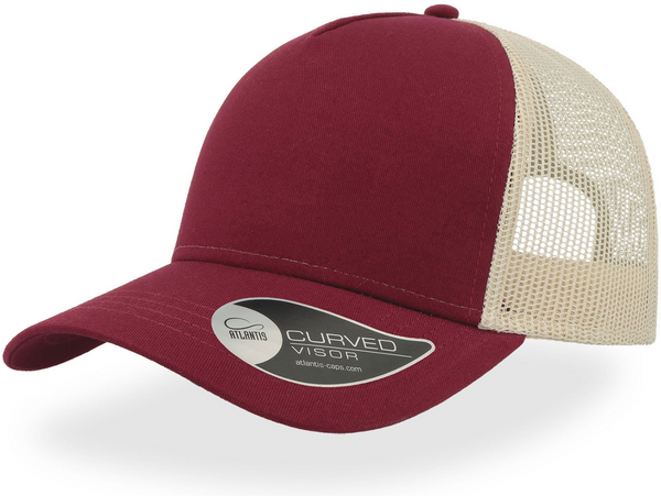 Rapper Cotton 5 Panel Trucker Cap (Embroidered)
