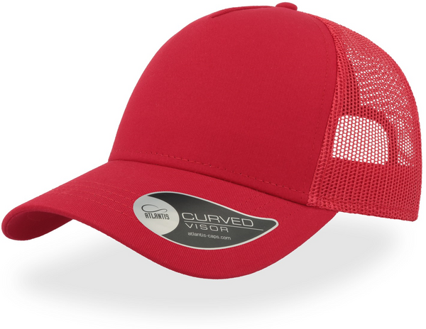 Rapper Cotton 5 Panel Trucker Cap (Embroidered)