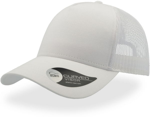 Rapper Cotton 5 Panel Trucker Cap (Embroidered)