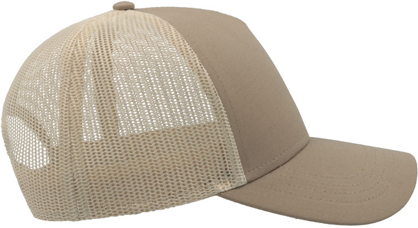 Rapper Cotton 5 Panel Trucker Cap (Embroidered)